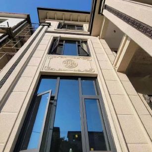 临沂 黄金麻荔枝面别墅外墙干挂效果展示