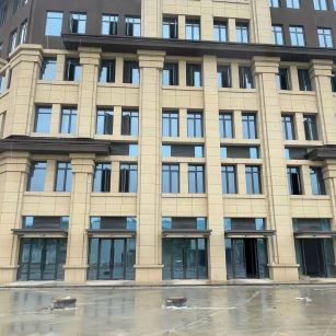 临沂 黄金麻花岗岩荔枝面小区外墙干挂