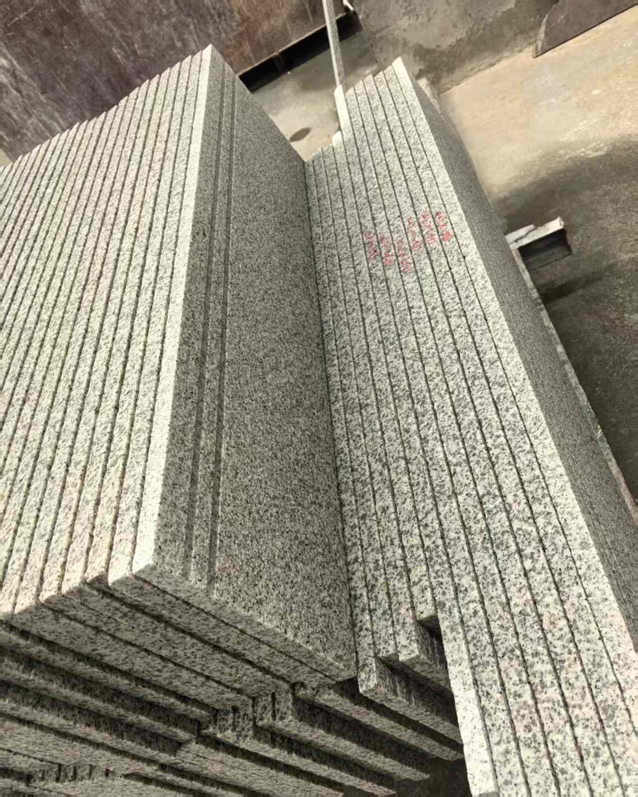 临沂 白麻荔枝面花岗岩楼梯踏步