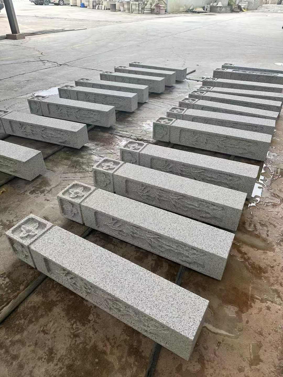 临沂 白麻方柱雕花防水