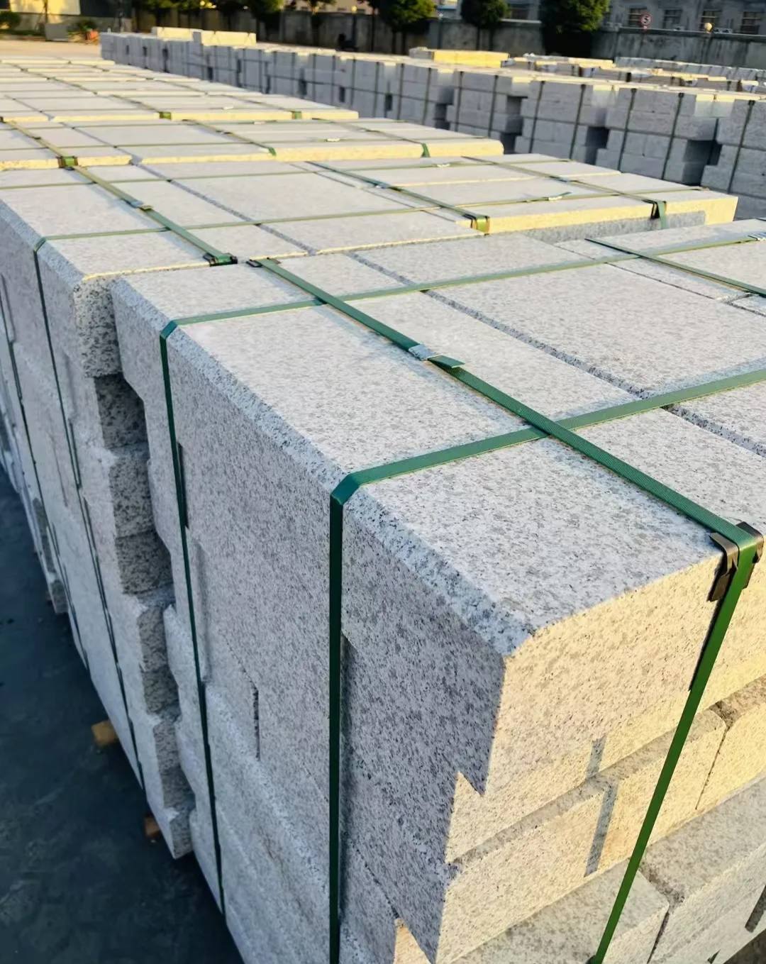 临沂 白麻花岗岩路沿石，马路牙子，路缘石，平石，立缘石等