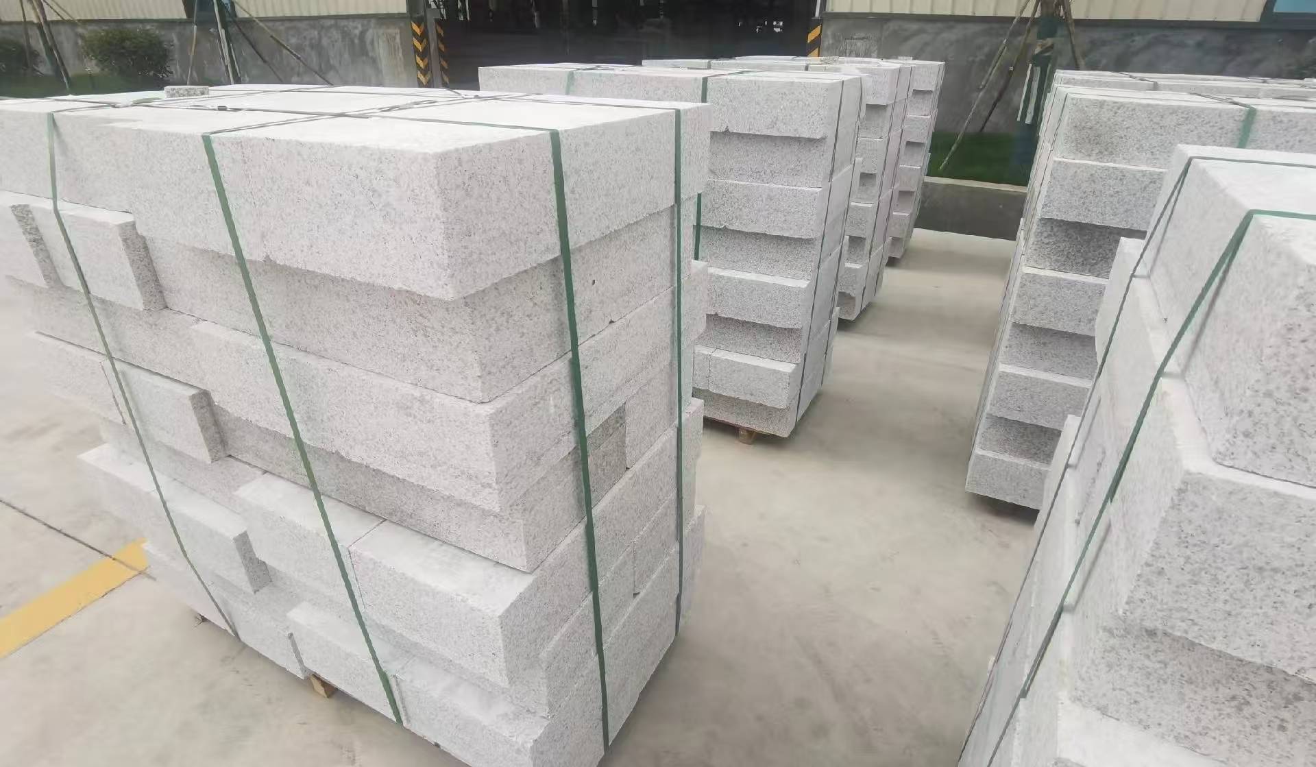 临沂 白麻花岗岩路沿石，立缘石，平缘石，路牙石，道牙石，马路牙子等